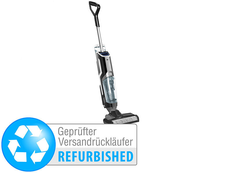 ; Akku-Zyklon-Hand- & Boden-Staubsauger 