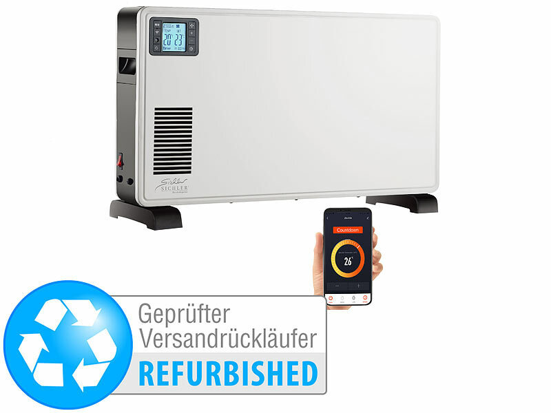 ; WLAN-Konvektor-Heizungen zur Wand- und Standmontage WLAN-Konvektor-Heizungen zur Wand- und Standmontage WLAN-Konvektor-Heizungen zur Wand- und Standmontage 
