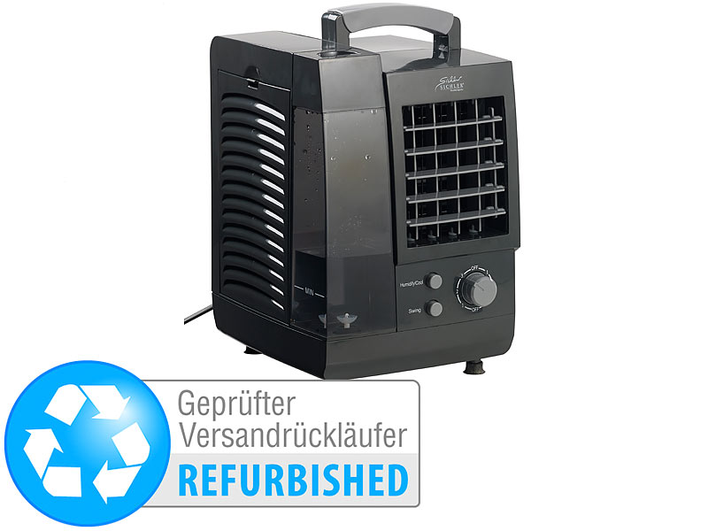 ; Luftkühler, -befeuchter und -reiniger mit Ionisator Luftkühler, -befeuchter und -reiniger mit Ionisator 