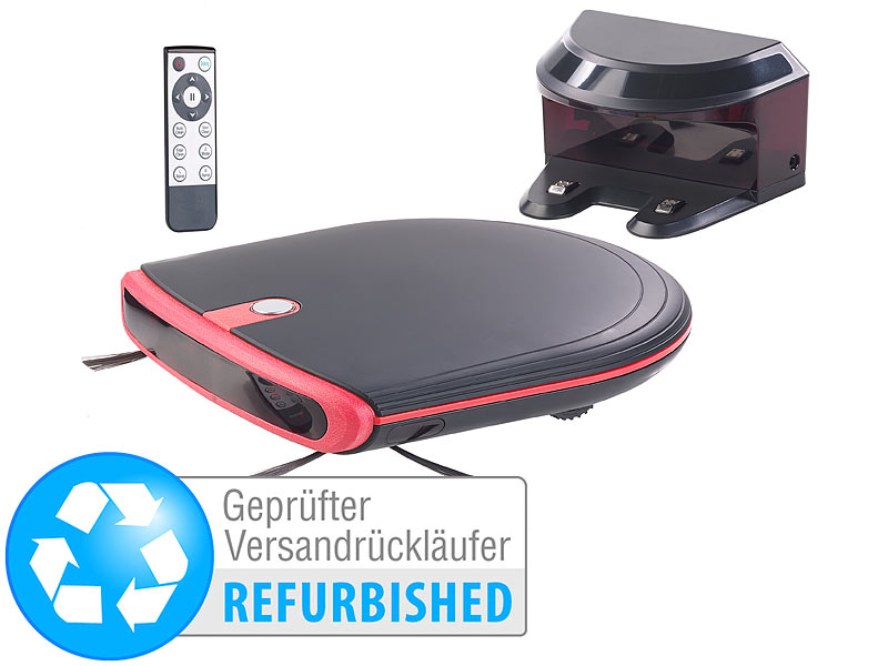 ; Akku-Zyklon-Hand- & Boden-Staubsauger, 2in1-Staubsaug- & Bodenwisch-Roboter mit UV-LichtAkku-Zyklon-Hand- & Boden-Staubsauger mit Motor-Bürste 
