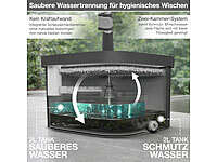 ; Bodenwischer mit Abstreifer Bodenwischer mit Abstreifer 