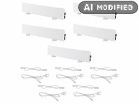 Sichler Haushaltsgeräte Schimmel-Heizpaneele, Schimmel-Stop für Wände; WLAN-Konvektor-Heizungen zur Wand- und Standmontage WLAN-Konvektor-Heizungen zur Wand- und Standmontage WLAN-Konvektor-Heizungen zur Wand- und Standmontage
