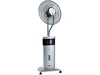 Sichler Haushaltsgeräte Stand-Ventilator m. Ultraschall-Sprühnebel VT-441.S (refurbished); Sprüh-Nebel-Ventilatoren für den Außenbereich 