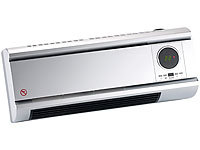 Sichler Haushaltsgeräte Keramik-Wandheizlüfter mit digitalem Thermostat, Fernbedienung, 2000 W; Öl-Radiatoren