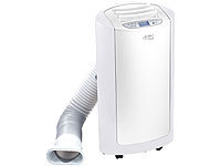 Sichler Haushaltsgeräte Mobile Monoblock-Klimaanlage 11000BTU/h, 3200 W (refurbished); Akku-Zyklon-Hand- & Boden-Staubsauger 