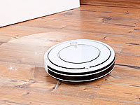 ; Akku-Zyklon-Hand- & Boden-Staubsauger, 2in1-Staubsaug- & Bodenwisch-Roboter mit UV-Licht 