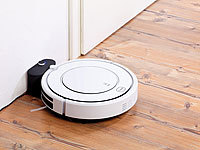 ; Akku-Zyklon-Hand- & Boden-Staubsauger, 2in1-Staubsaug- & Bodenwisch-Roboter mit UV-Licht 