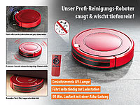 ; Staubsaug-Roboter, 2in1-Staubsaug- & Bodenwisch-Roboter Staubsaug-Roboter, 2in1-Staubsaug- & Bodenwisch-Roboter Staubsaug-Roboter, 2in1-Staubsaug- & Bodenwisch-Roboter 