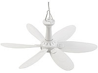 ; Deckenventilatoren mit Lampe 