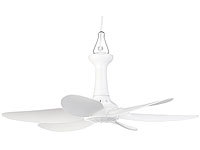 ; Deckenventilatoren mit Lampe 