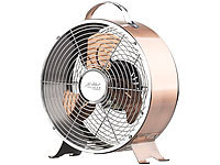 Sichler Haushaltsgeräte Tischventilator Metall, Tischventilator Retro