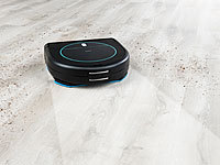 ; Akku-Zyklon-Hand- & Boden-Staubsauger, 2in1-Staubsaug- & Bodenwisch-Roboter mit UV-Licht 
