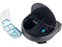 ; Akku-Zyklon-Hand- & Boden-Staubsauger, 2in1-Staubsaug- & Bodenwisch-Roboter mit UV-Licht 