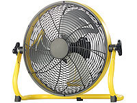 Sichler Haushaltsgeräte Ventilator Akku, Metallventilator