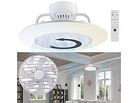 Sichler Haushaltsgeräte Lampe mit Ventilator, LED Lampe mit Ventilator