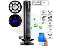 Sichler Haushaltsgeräte Ventilator mit App, Google-Home-Ventilator