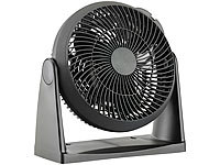 Sichler Haushaltsgeräte Neigbarer Wand & Tisch-Raum-Ventilator VT-123.WT, 35 Watt, Ø  18 cm