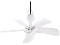 ; Deckenventilatoren mit Lampe 