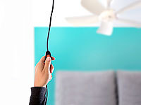 ; Deckenventilatoren mit Lampe 