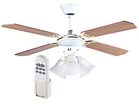 Sichler Haushaltsgeräte Deckenventilator VT-696 mit Holzflügeln und Beleuchtung, Ø 105 cm; Monoblock-Klimaanlagen Monoblock-Klimaanlagen Monoblock-Klimaanlagen Monoblock-Klimaanlagen
