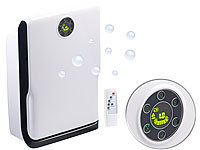 ; Digitale Luftentfeuchter und -reiniger mit Timer, Multi-Stufen-Luftreiniger mit Filtern, Ionisator,en UV, WLAN & Apps 