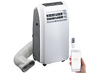 Sichler Haushaltsgeräte Mobile Klimaanlage, 9.000 BTU/h, 2.600 Watt, WLAN & App-Steuerung; Luftkühler-Klimageräte Luftkühler-Klimageräte Luftkühler-Klimageräte 