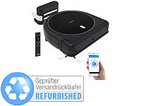 ; 2in1-Staubsaug- & Bodenwisch-Roboter mit UV-Licht 