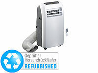 Sichler Haushaltsgeräte Mobile Monoblock-Klimaanlage 9.000 BTU/h, 2.630 W (Versandrückläufer); Akku-Zyklon-Hand- & Boden-Staubsauger 