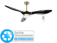 Sichler Haushaltsgeräte 2in1-Deckenventilator & LED-Lampe, 1000 lm, Versandrückläufer; Deckenventilatoren mit Lampe Deckenventilatoren mit Lampe 