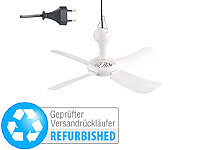 Sichler Haushaltsgeräte Mobiler Decken-Ventilator VT-151.D Versandrückläufer; Deckenventilatoren mit LED-Lampe, App und Sprachsteuerung Deckenventilatoren mit LED-Lampe, App und Sprachsteuerung 