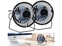 Sichler Haushaltsgeräte Minilüfter, Ventilator Mini, Ventilator Büro
