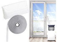 Sichler Haushaltsgeräte XXL-Universal-Fenster & Türabdichtung für mobile Klimaanlagen, Klett