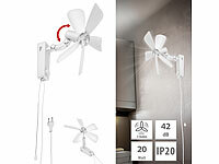 Sichler Haushaltsgeräte Wandventilator, Wandventilator oszillierend