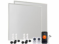 Sichler Haushaltsgeräte; WLAN-Konvektor-Heizungen zur Wand- und Standmontage, Faltbare Fern-Infrarot-HeizpanelsÖl-Radiatoren WLAN-Konvektor-Heizungen zur Wand- und Standmontage, Faltbare Fern-Infrarot-HeizpanelsÖl-Radiatoren WLAN-Konvektor-Heizungen zur Wand- und Standmontage, Faltbare Fern-Infrarot-HeizpanelsÖl-Radiatoren