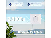 ; WLAN-Fensterputzroboter mit Doppel-Sprühfunktion, Powerstation-Betrieb und App WLAN-Fensterputzroboter mit Doppel-Sprühfunktion, Powerstation-Betrieb und App WLAN-Fensterputzroboter mit Doppel-Sprühfunktion, Powerstation-Betrieb und App 