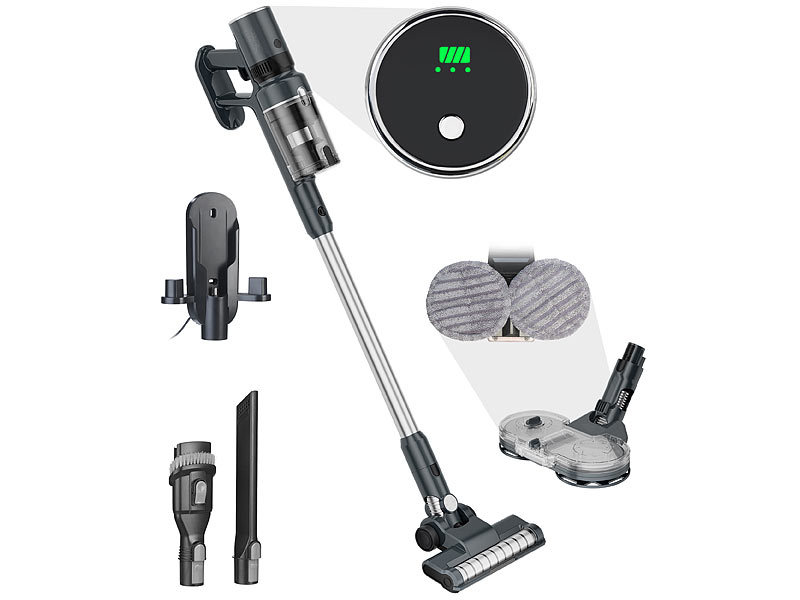 ; Zyklon-Staubsauger, Akku-Zyklon-Hand- & Boden-Staubsauger mit Kehr- & Wischfunktion Zyklon-Staubsauger, Akku-Zyklon-Hand- & Boden-Staubsauger mit Kehr- & Wischfunktion Zyklon-Staubsauger, Akku-Zyklon-Hand- & Boden-Staubsauger mit Kehr- & Wischfunktion Zyklon-Staubsauger, Akku-Zyklon-Hand- & Boden-Staubsauger mit Kehr- & Wischfunktion 