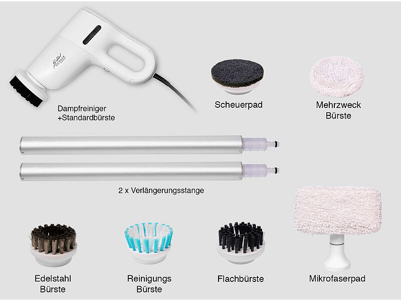 ; Hand-Dampfreiniger, Dampfbesen Hand-Dampfreiniger, Dampfbesen Hand-Dampfreiniger, Dampfbesen Hand-Dampfreiniger, Dampfbesen 