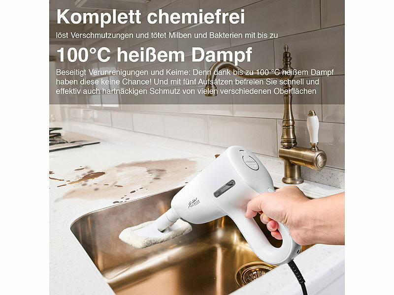 ; Hand-Dampfreiniger, Dampfbesen Hand-Dampfreiniger, Dampfbesen Hand-Dampfreiniger, Dampfbesen Hand-Dampfreiniger, Dampfbesen 