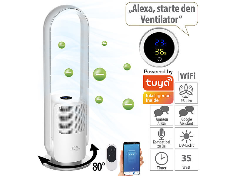; Turmventilatoren mit Luftbefeuchter und Luftkühler Turmventilatoren mit Luftbefeuchter und Luftkühler Turmventilatoren mit Luftbefeuchter und Luftkühler 