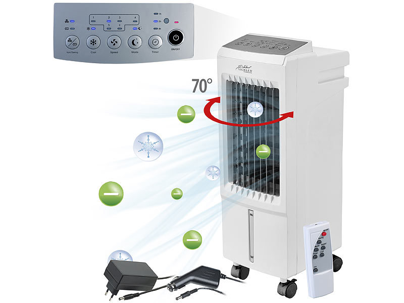 ; Luftkühler, -befeuchter und -reiniger mit Ionisator Luftkühler, -befeuchter und -reiniger mit Ionisator Luftkühler, -befeuchter und -reiniger mit Ionisator Luftkühler, -befeuchter und -reiniger mit Ionisator 