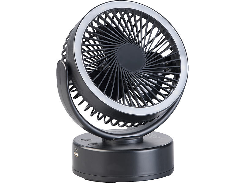 ; Deckenventilatoren mit Lampe 